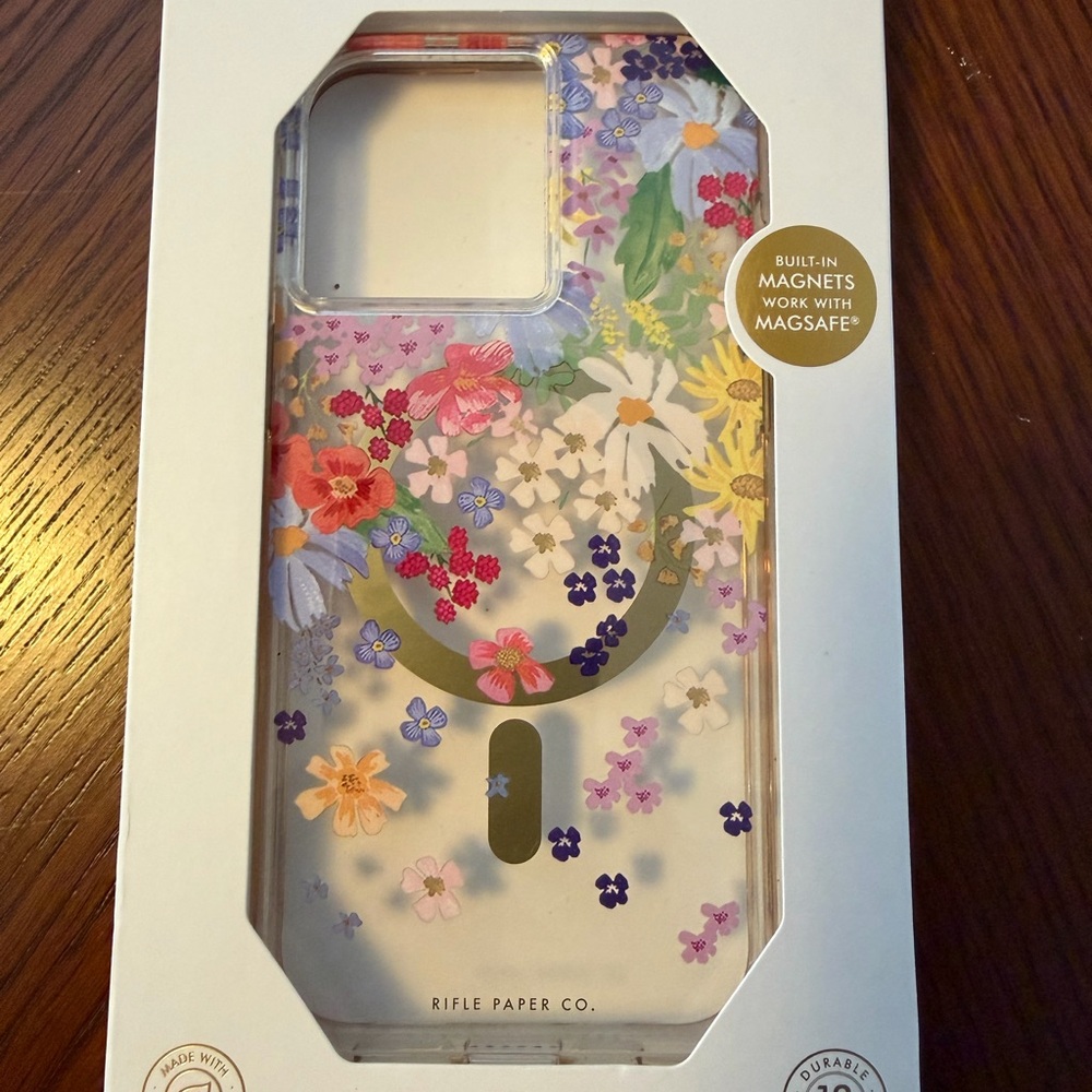 Rifle Paper Co. iPhone 15 Pro Max Case with MagSafe - Floral Design